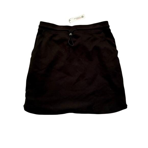 New Sundry for Evereve Skirt Women's Size 2 Black USA Made Modal/Cotton - Picture 6 of 6